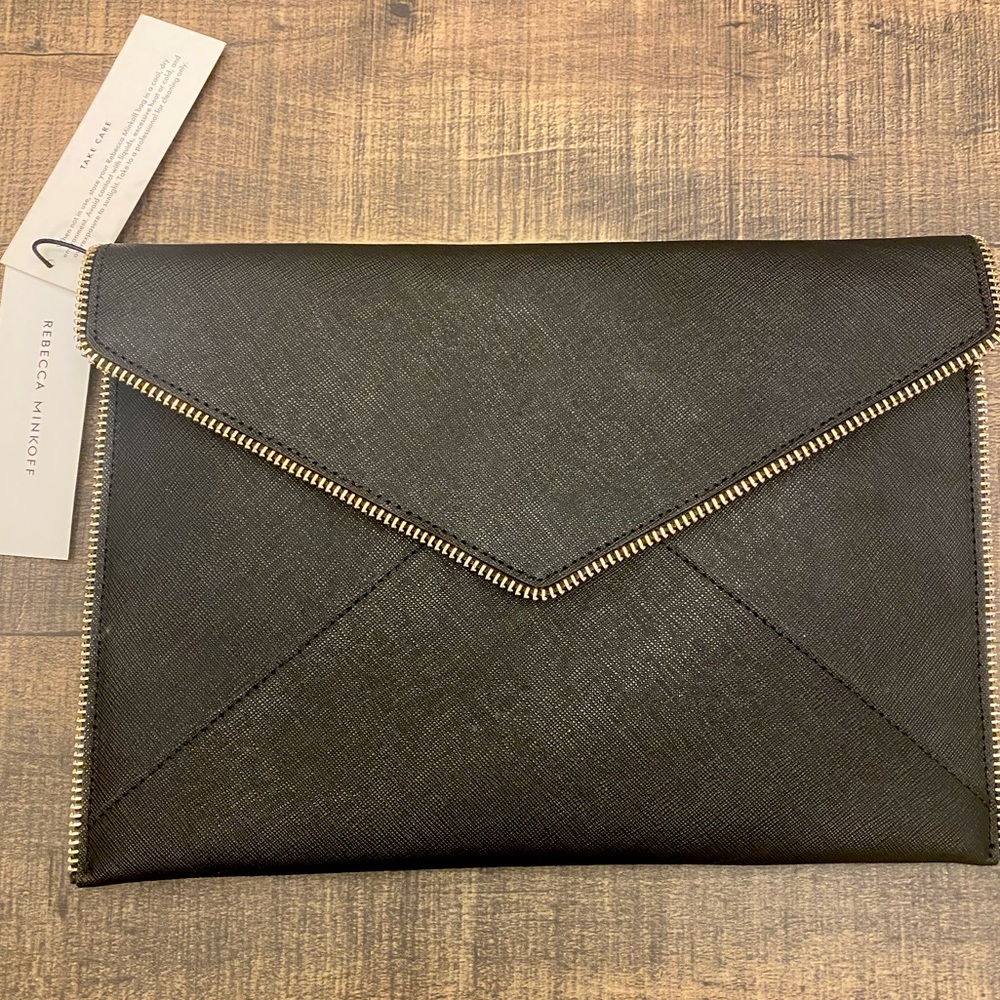 Rebecca Minkoff Leo Leather Clutch